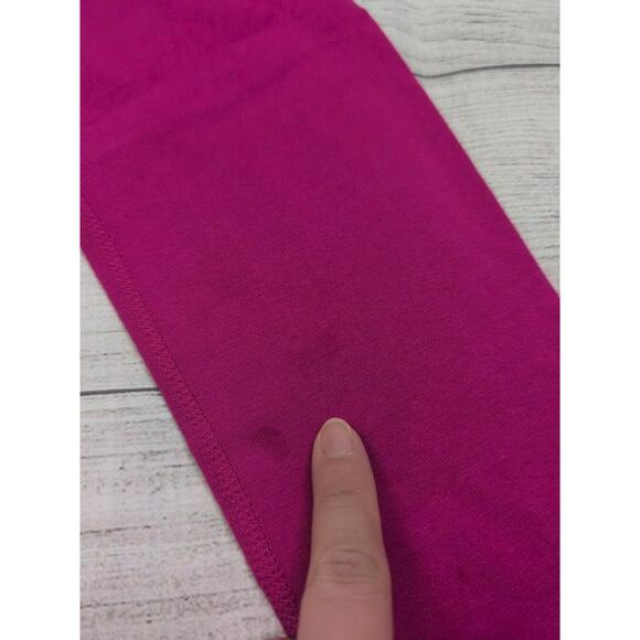 14 Primary Raspberry Leggings - Picture 3 of 5